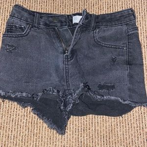 RSQ vintage high rise jean shorts size 10